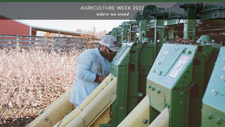 A panoramic view of American farmland in 2022, showcasing both the challenges and innovations shaping the future of agriculture.