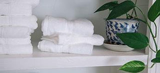 Red Land Cotton Two Ply Towels