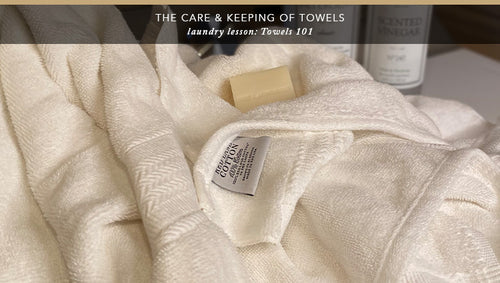 The Care & Keeping Of Towels – Red Land Cotton