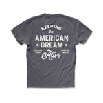 American Dream Tee — Short Sleeve - Gray