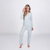 Luxe Knit Long Sleeve Set - Sky Blue