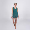 Luxe Knit Tank Set - Emerald