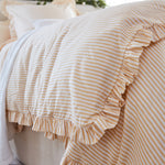 Harvest Gold Stripe Duvet Cover