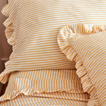 
  
    Harvest Gold Stripe Single Flat Sheet
  
