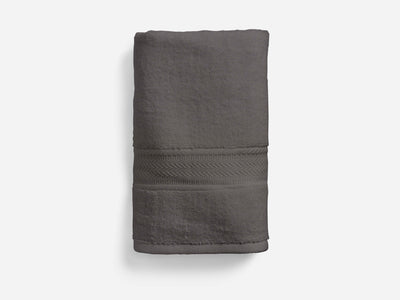 Hand Towels Black, 100% Cotton