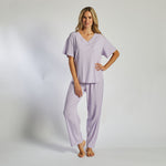 Luxe Knit V-Neck Pant Set