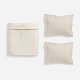 Basic Duvet Cover and Shams Bundle - Natural