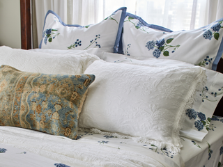 Hydrangea Print Pillow Sham